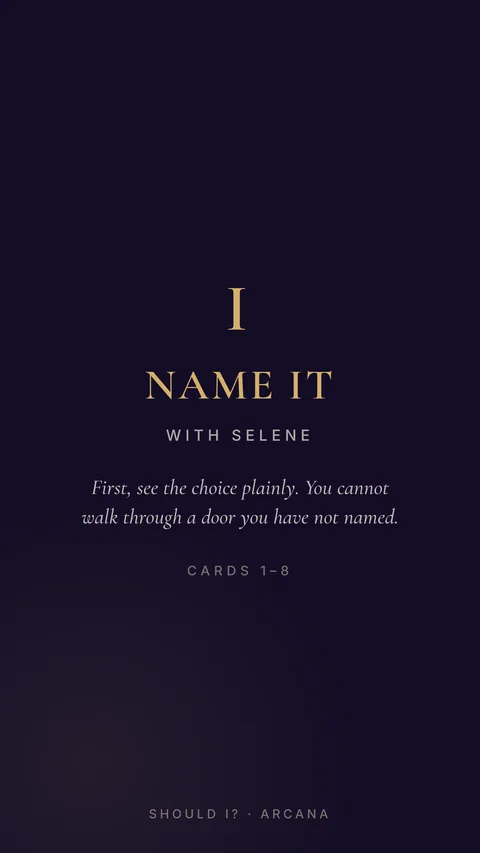 Suit I divider, Selene — Name It